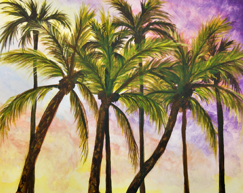 Sunrise Palms Art | The Art in Me