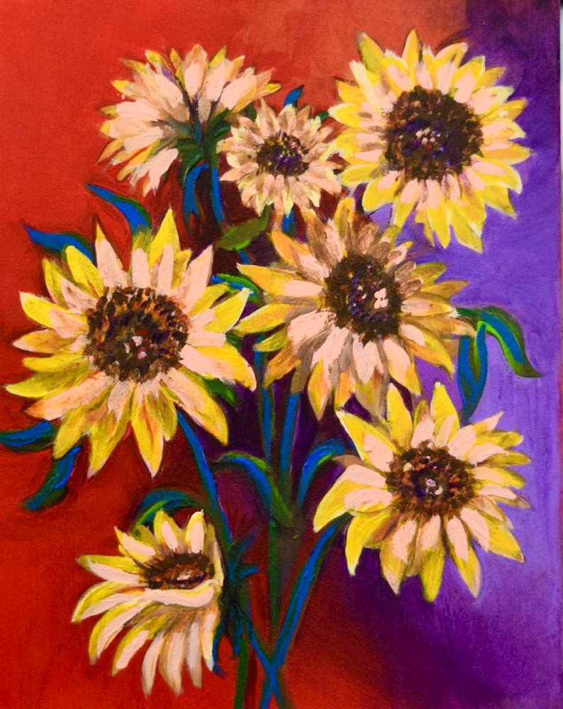 Sunflowers Art | The Art in Me