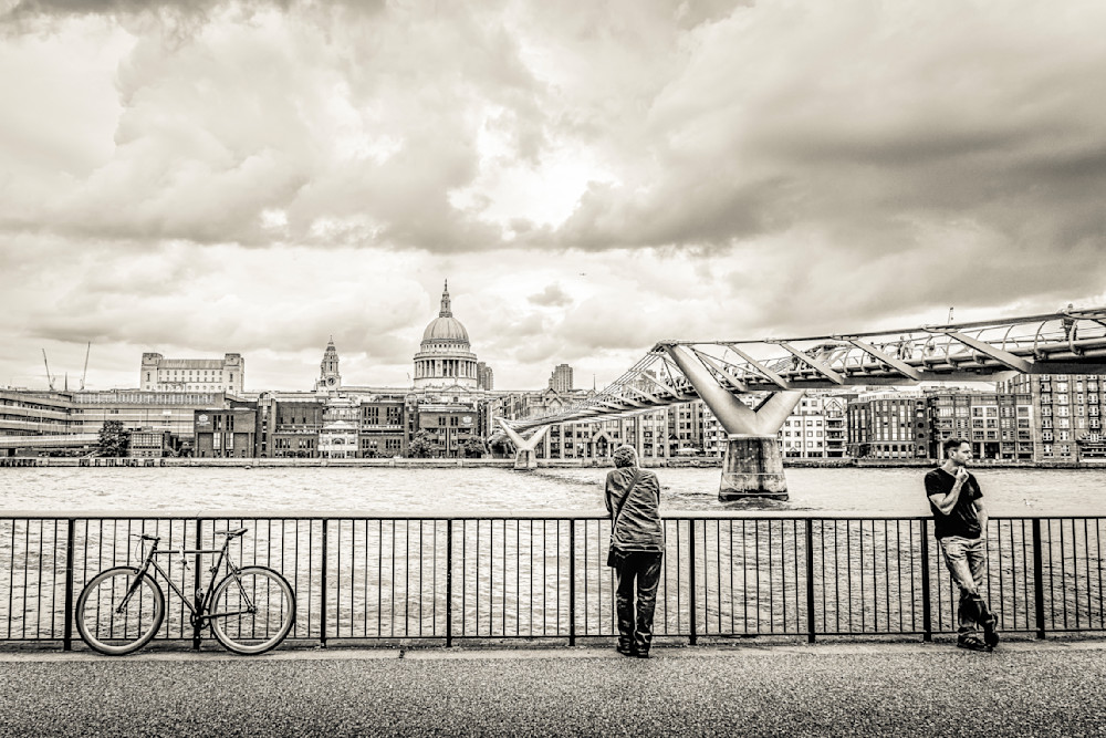 A Bike Bridge And Cathedral Photography Art | Patricia Claire Photography