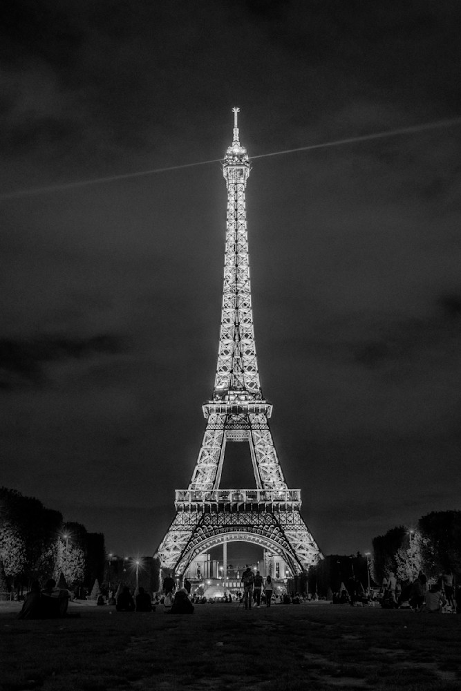 Eiffel Tower Night Photography Art | Patricia Claire Photography