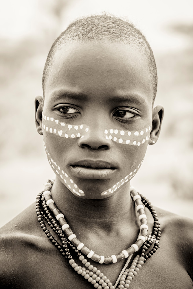 Ethiopian Boy From Hammer Tribe Photography Art | Patricia Claire Photography