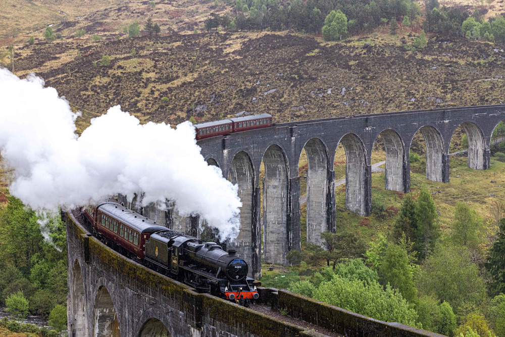 Hogwarts Train, Scotland | Landscape Photography | Tim Truby 