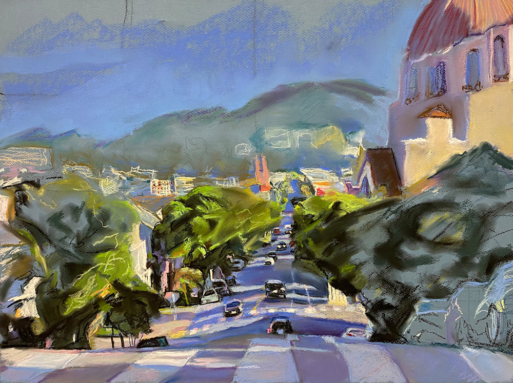 Leaving The San Francisco Presidio Art | Larry Morace Art