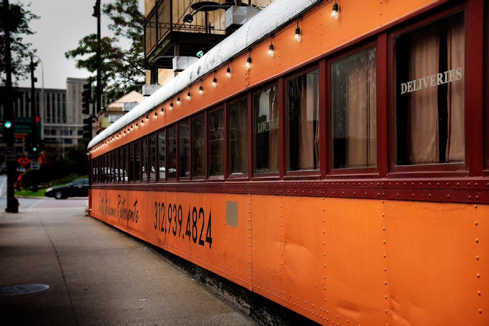 Chicago Train Diner Photography Art | Gail Wiley Thompson Photography