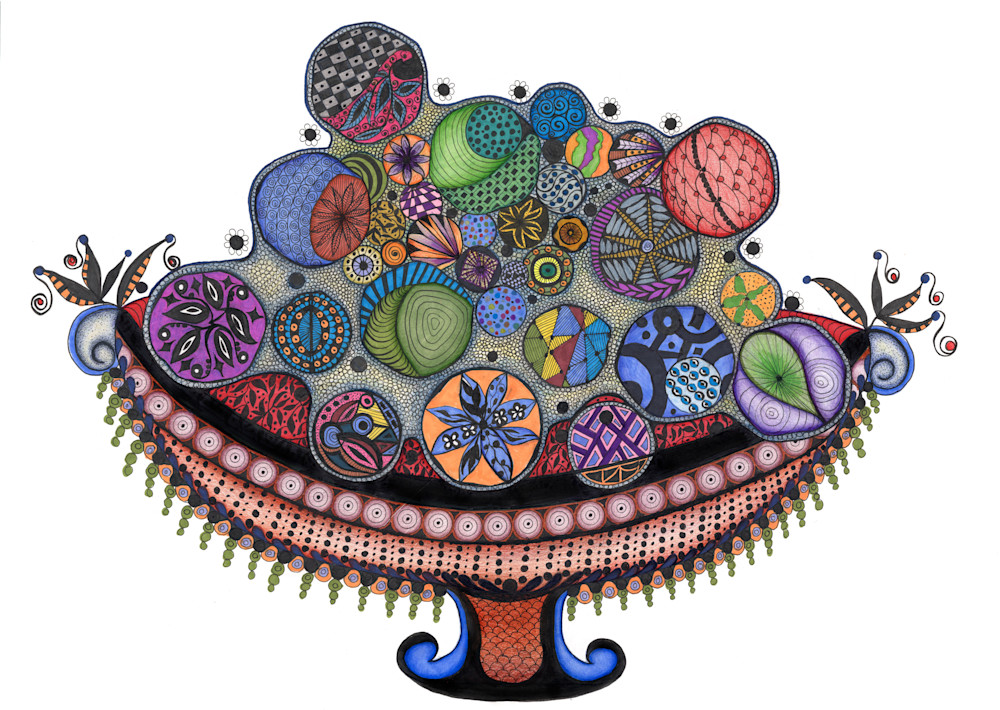 Ornamental Bowl Art | Carol Ysla