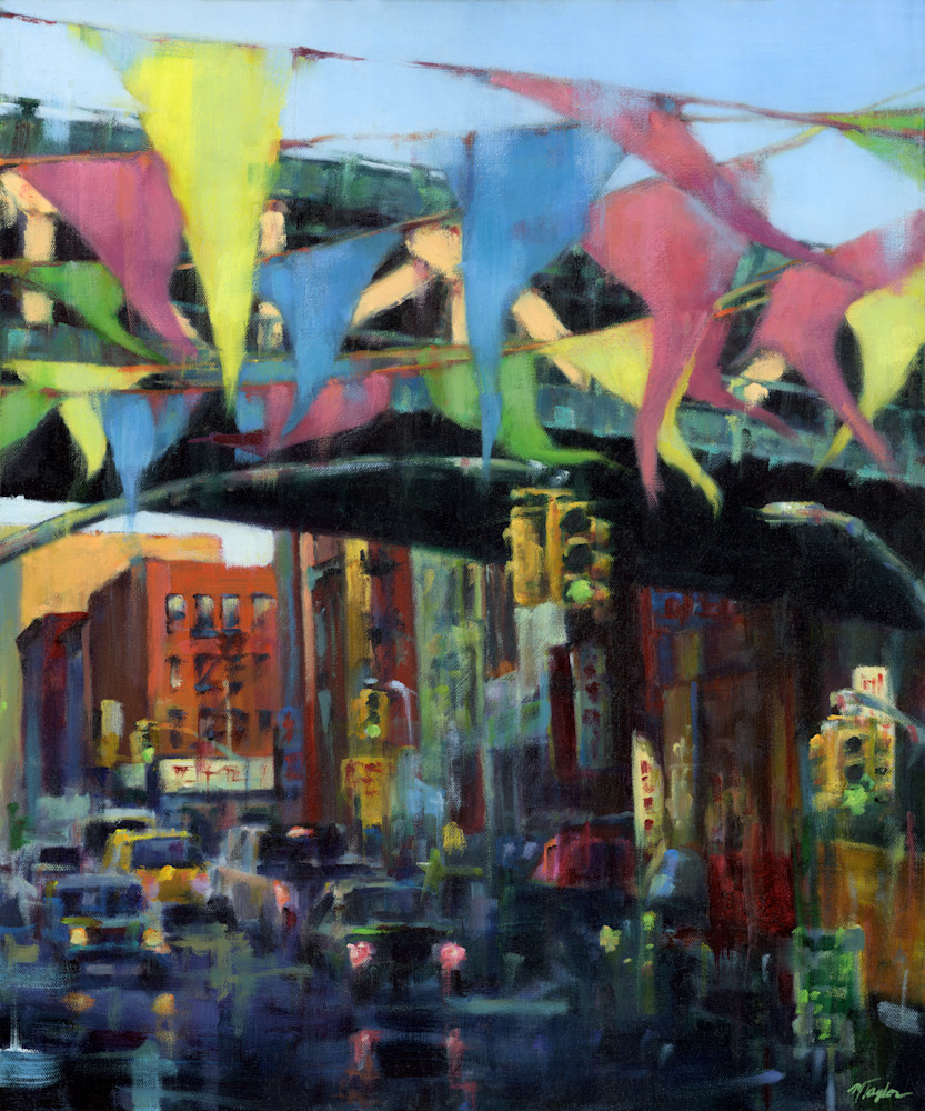East Broadway Under The Manhattan Bridge Art | Meghan Taylor Art