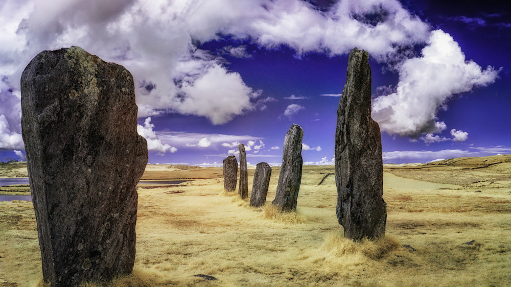 Clouds Over The Callanish Standing Stones, Isle Of Lewis, Scotland (2) Photography Art | davidarnoldphotographyart.com
