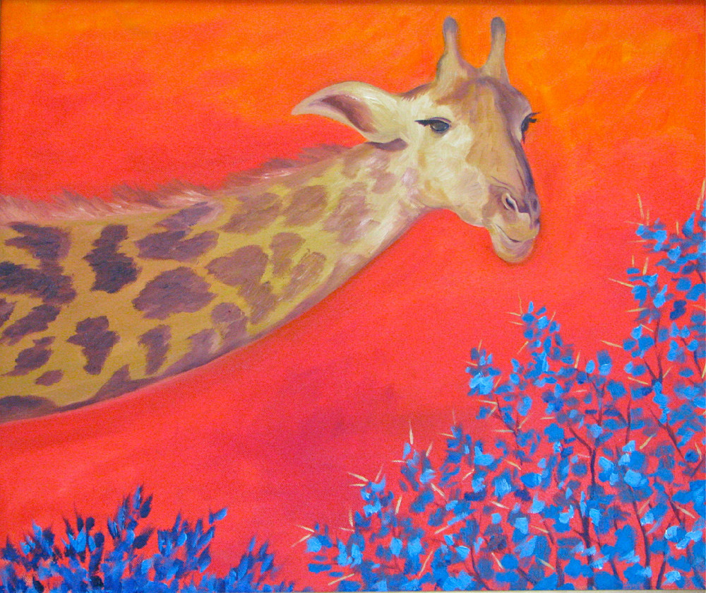 Peering Down From Africa Art | Verjo Art