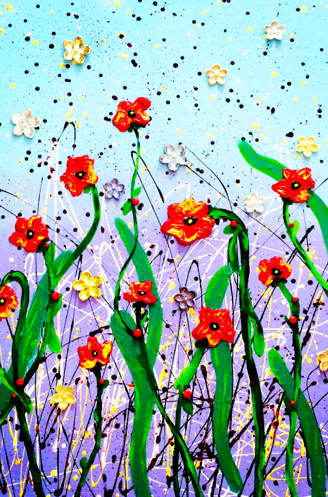 field of flowers courtney einhorn art
