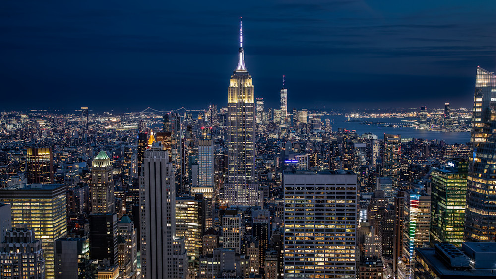 New York From Top Of The Rock Photography Art | John Dukes Photography LLC