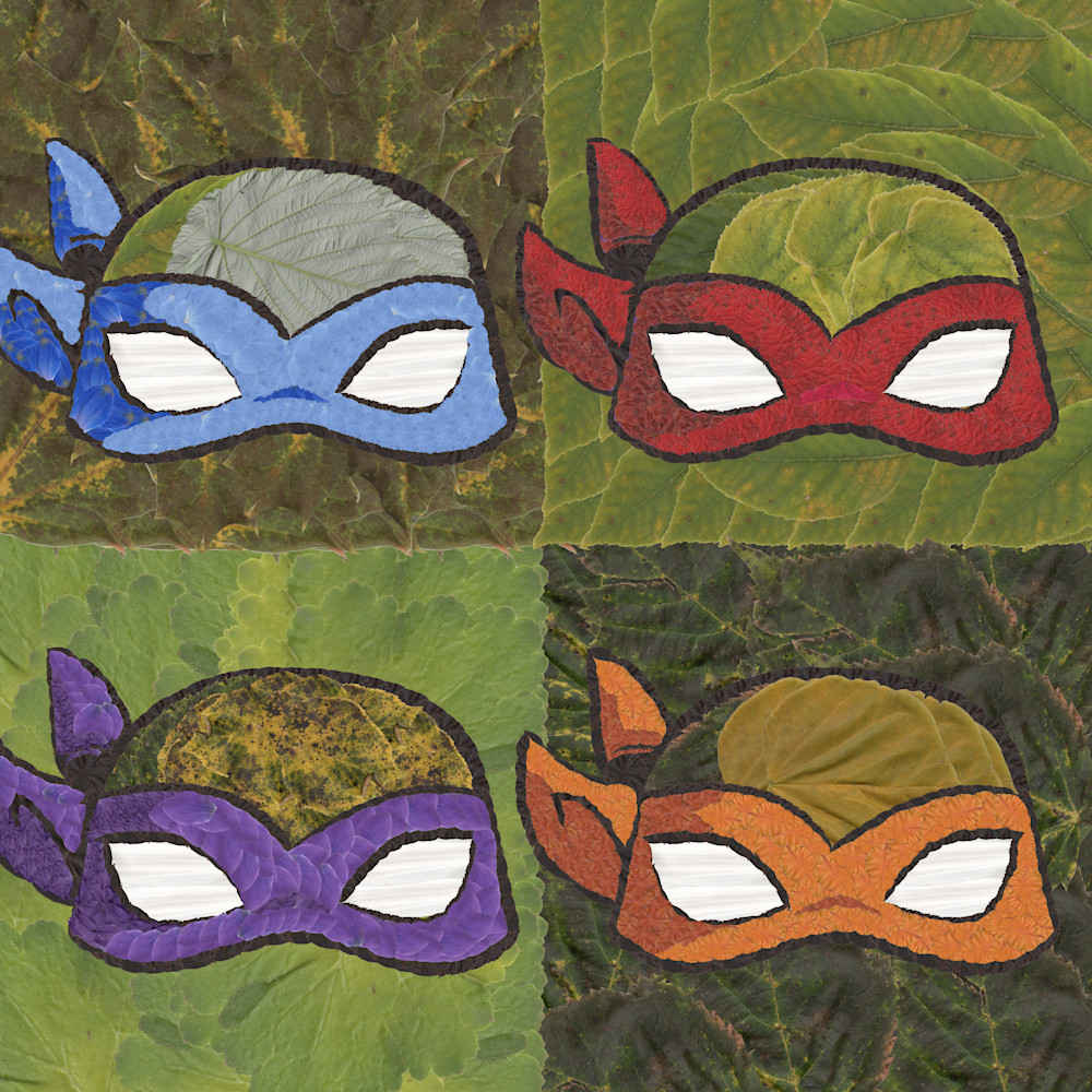 Ninja Turtles Masks Art | smacartist