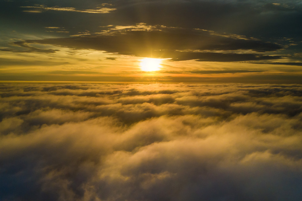 Sunset Above Clouds