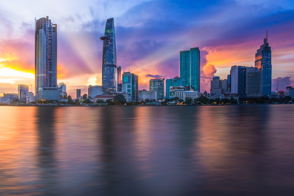 Ho Chi Minh Sunset