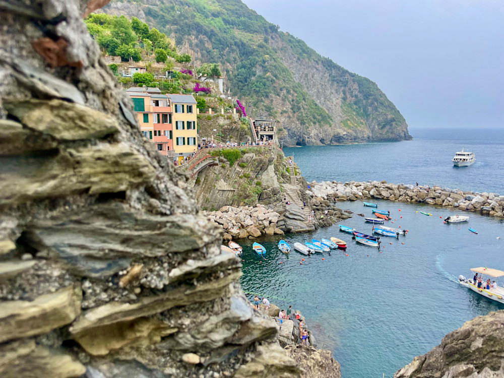 Cliffs Of Riomaggiore Art | Surreal Works by Rachelle