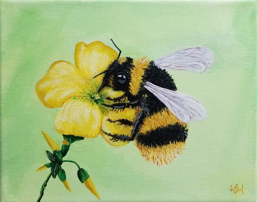 B's Bee Art | Tails of Emotion by Karen Whitacre