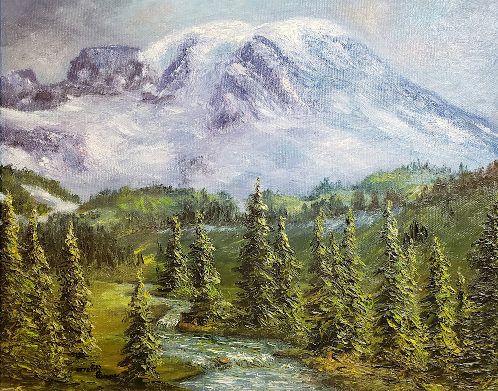 Mount Rainier Art | EvansTechArt