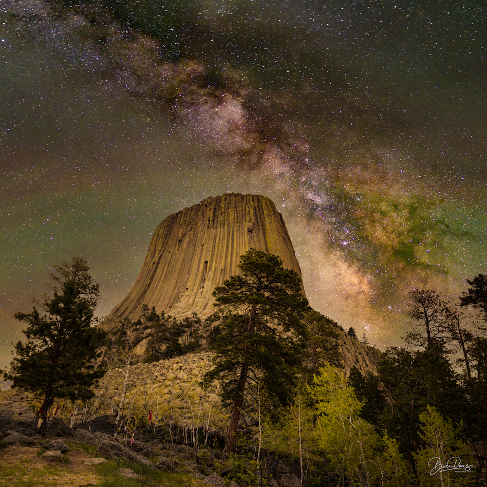 Devils Tower and the MIlky Way II