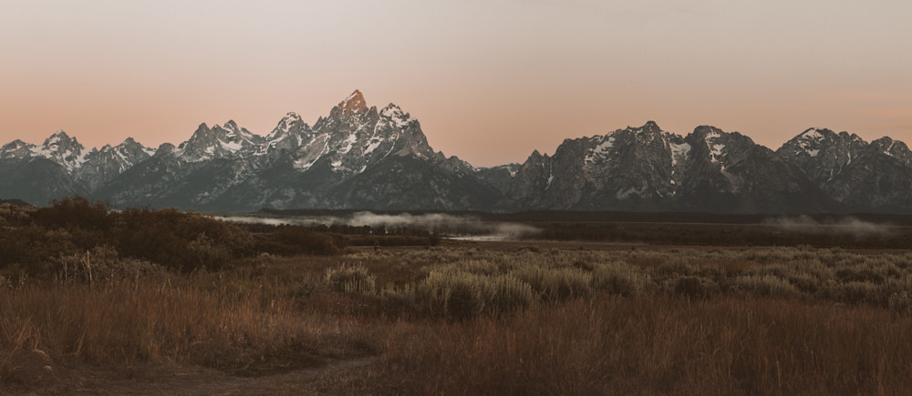 National Park   Grand Tetons   Foggy Morning Photography Art | Images By Brandon