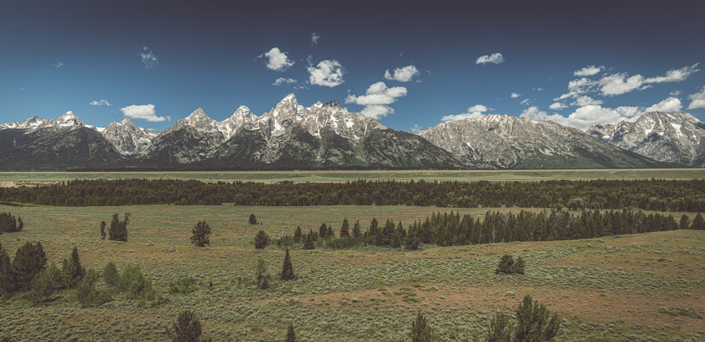 National Park   Grand Tetons Far Away Photography Art | Images By Brandon