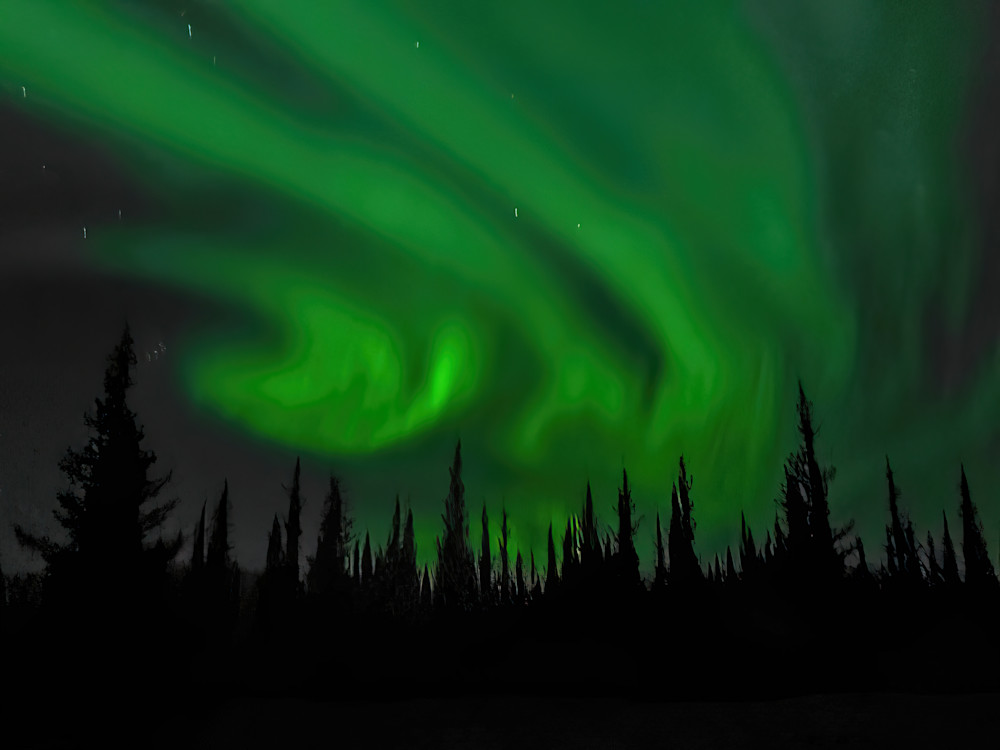 An Alaskan Night Photography Art | matthewryanphoto