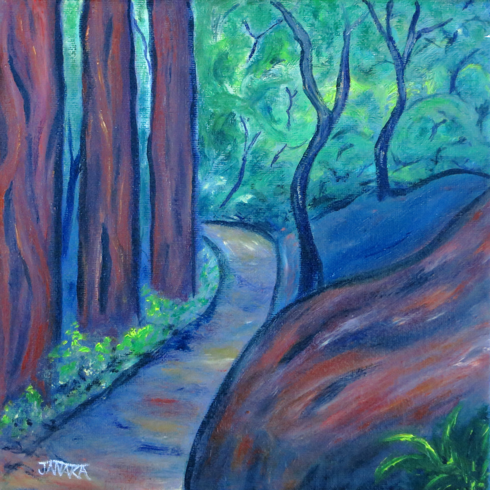 Leaving The Redwood Canyon Art | janakastagnaro