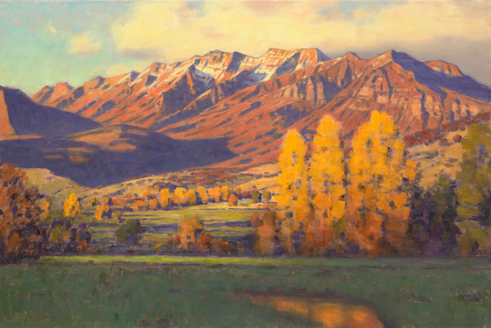The Artist Enclave - Autumn Glow - Mount Timpanogos by Utah artist Karl Thomas is for sale as a print in several mediums and sizes. 20% off your first order. 