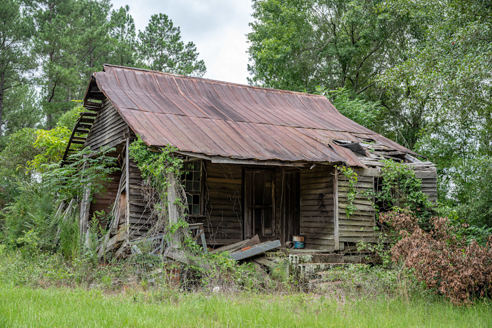 Abandoned Sharecropper House Photography Art | kramkranphoto