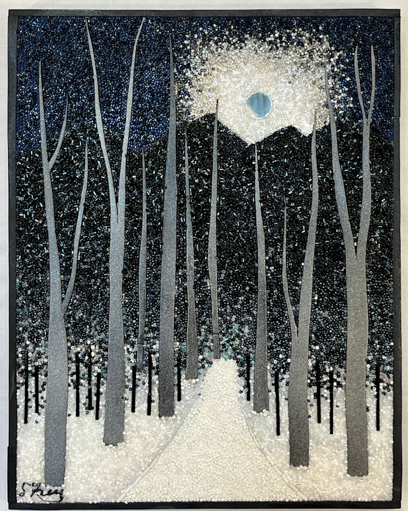 Moonlite Path   Prints Art | Sabrina Frey Fine Art