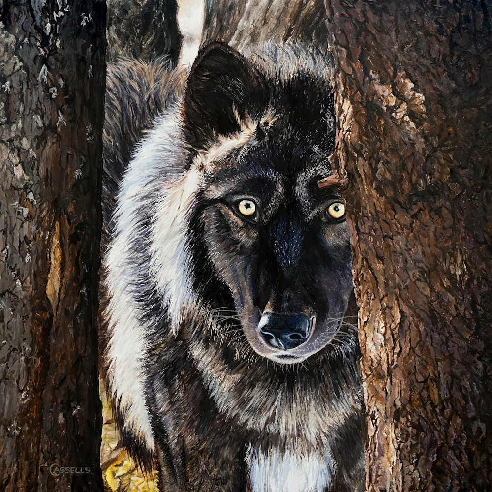 I See You Painting Art Print by Laara Cassells