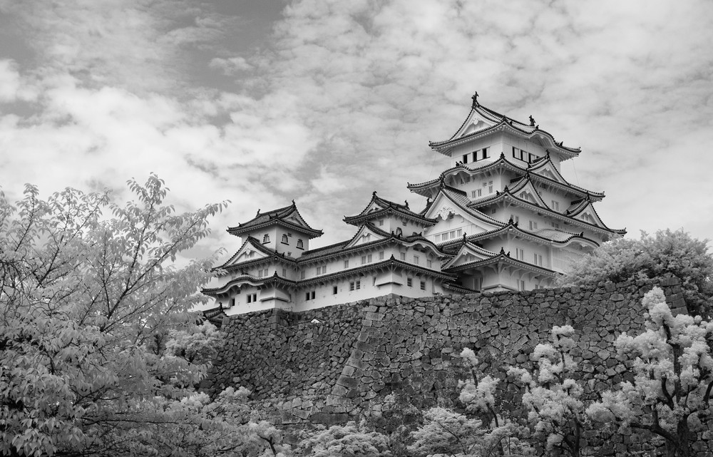 RBlaser Photography - Himeji Castle Infrared