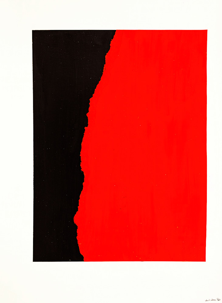 Red Rift Art | Chuck Jones, PhD Acrylic Art