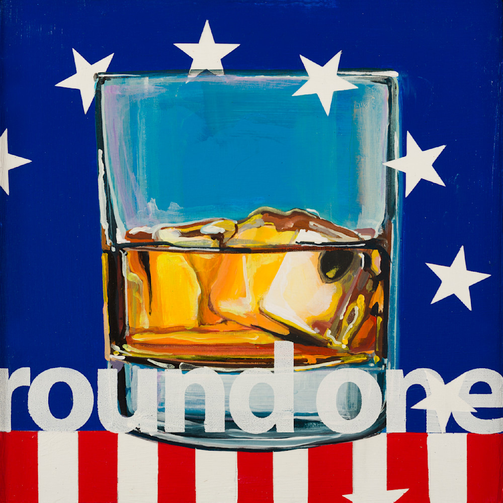 Stars & Stripes Bourbon Art | Jeff Schaller
