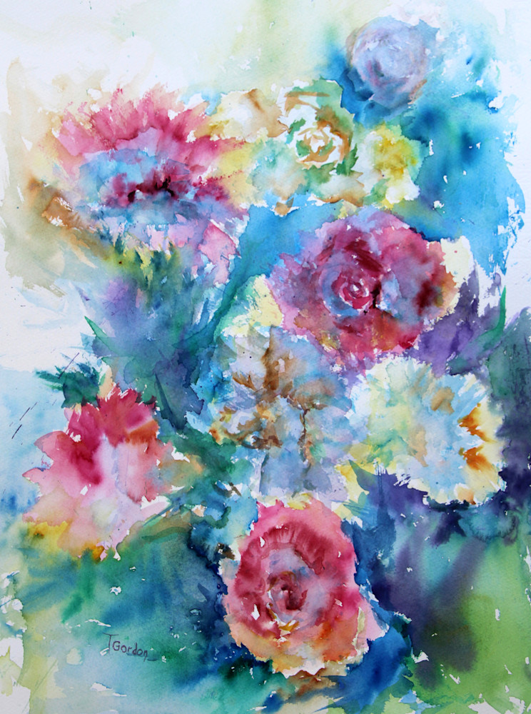 Flower Explosion Art | Terri Gordon Art