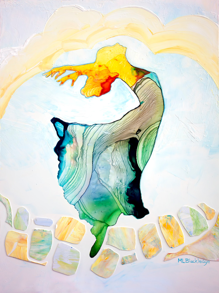 Le Baiser Du Ciel Art | Mary Lou Blackledge