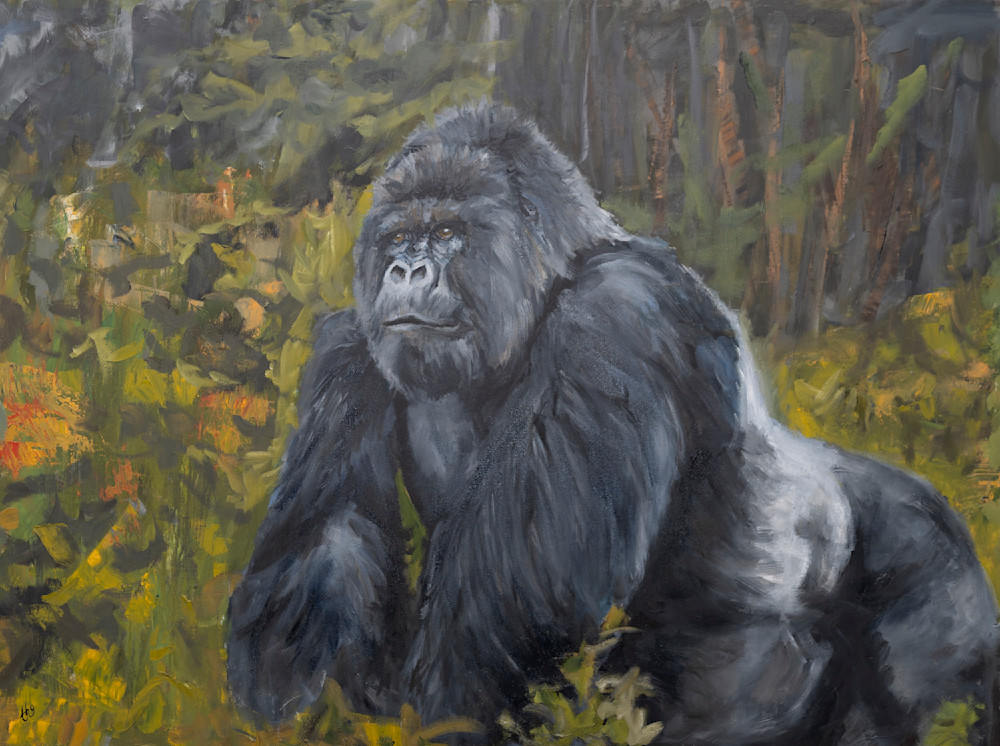 Silverback Gorilla Prints Art | Teresa Gooldy Art