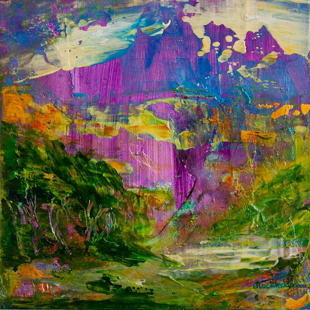 The Valley Of Jewels Art | Mary Lou Blackledge