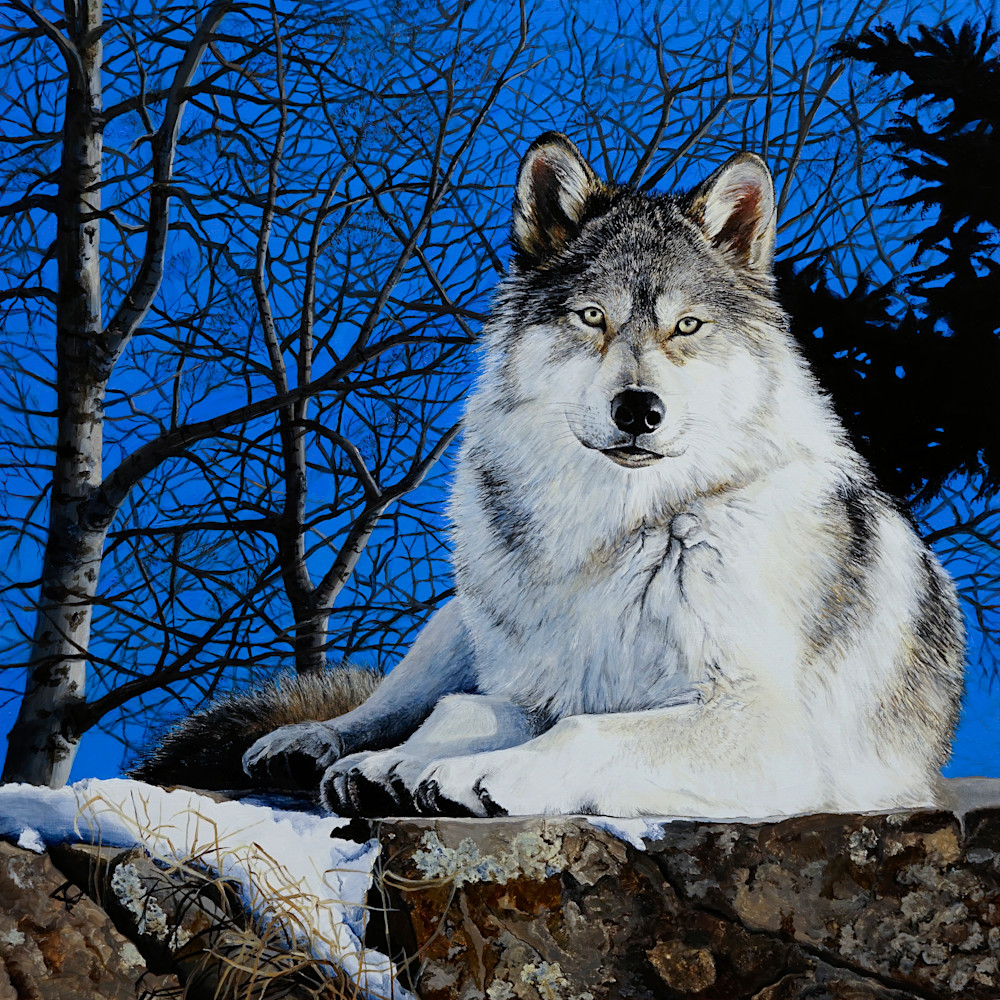 Queen of All She Surveys Painting Art Print by Laara Cassells