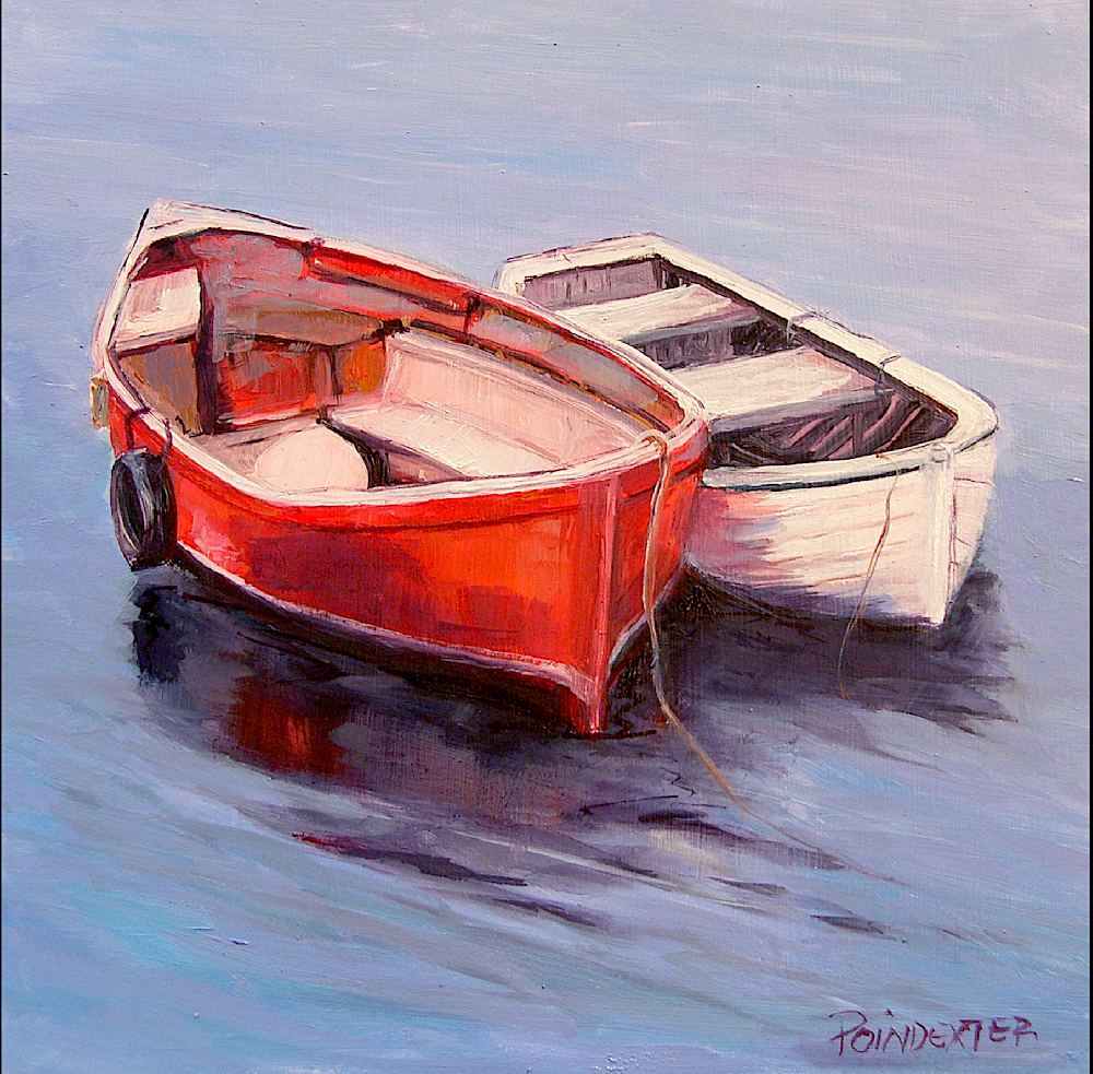 Side by Side | Contemporary Nautical Art by Dianna Poindexter