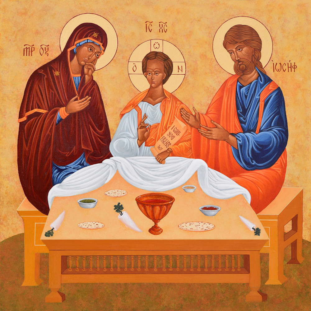Holy Family Icon Prints