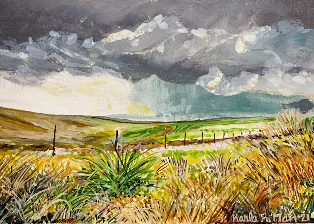 Four Seasons Spring, West Texas Art | Karla Roberson Man, Fine Art and Illustration