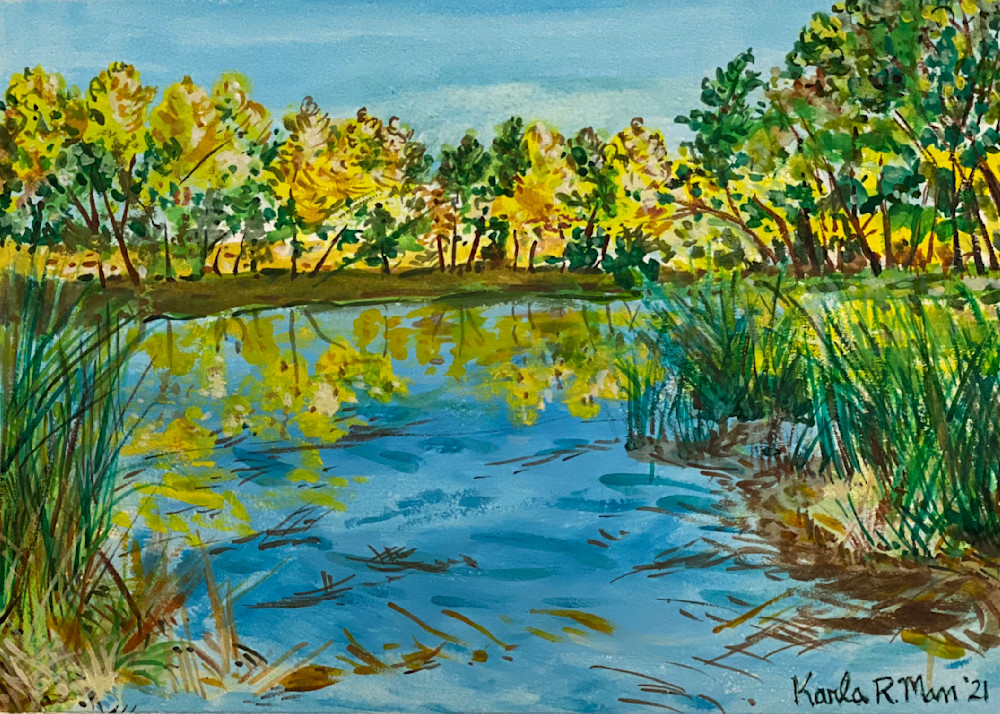Four Seasons Summer, West Texas Art | Karla Roberson Man, Fine Art and Illustration