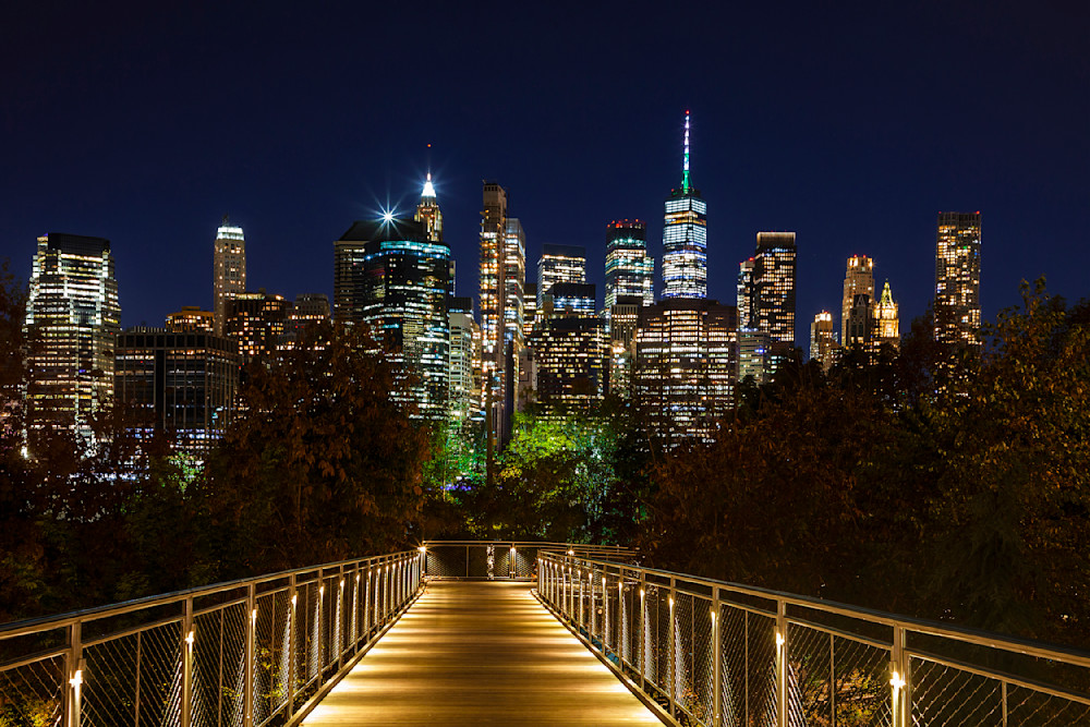Walkway To New York Photography Art | Vision & Light Photography