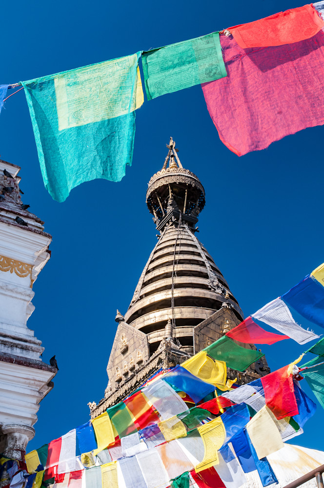 Stupa at Swayambhunath, Nepal