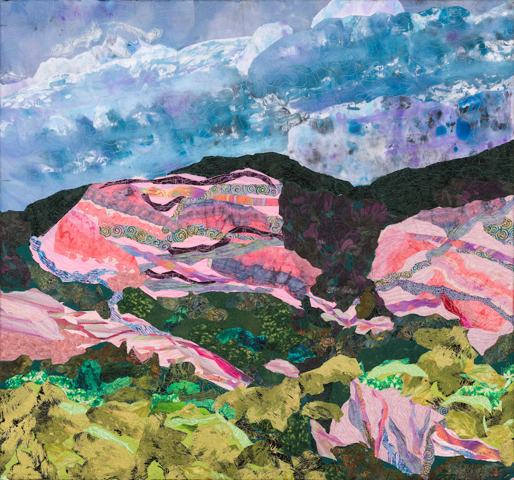 Pink Hills Art | Jean Herman 