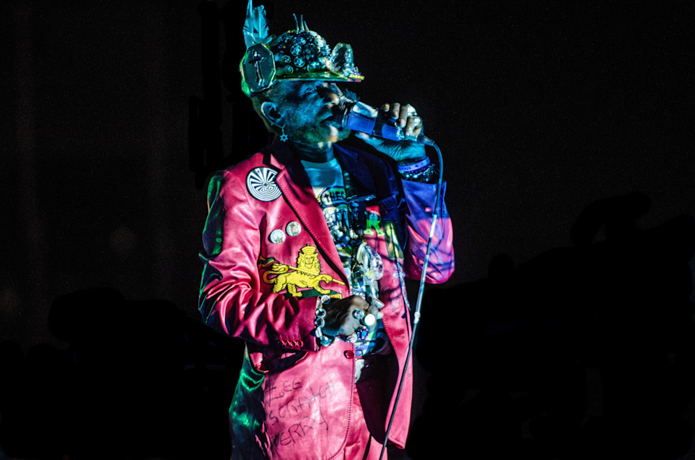 Blue Lit Scratch Perry Photography Art | Judith Anderson Photography