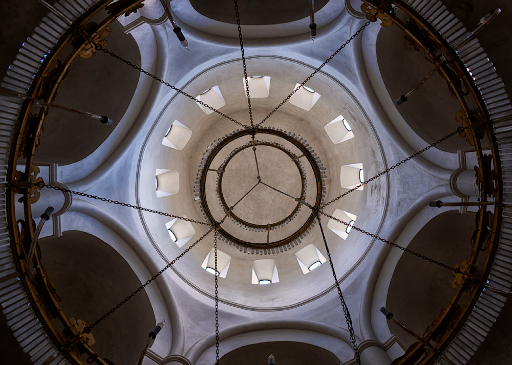 Dome, Dariali Monastery, Mtskheta-Mtianeti, Georgia