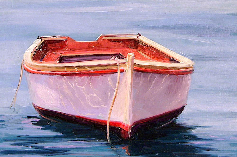 "Reflections" Minimalist Nautical Art Print | Modern Wall Decor