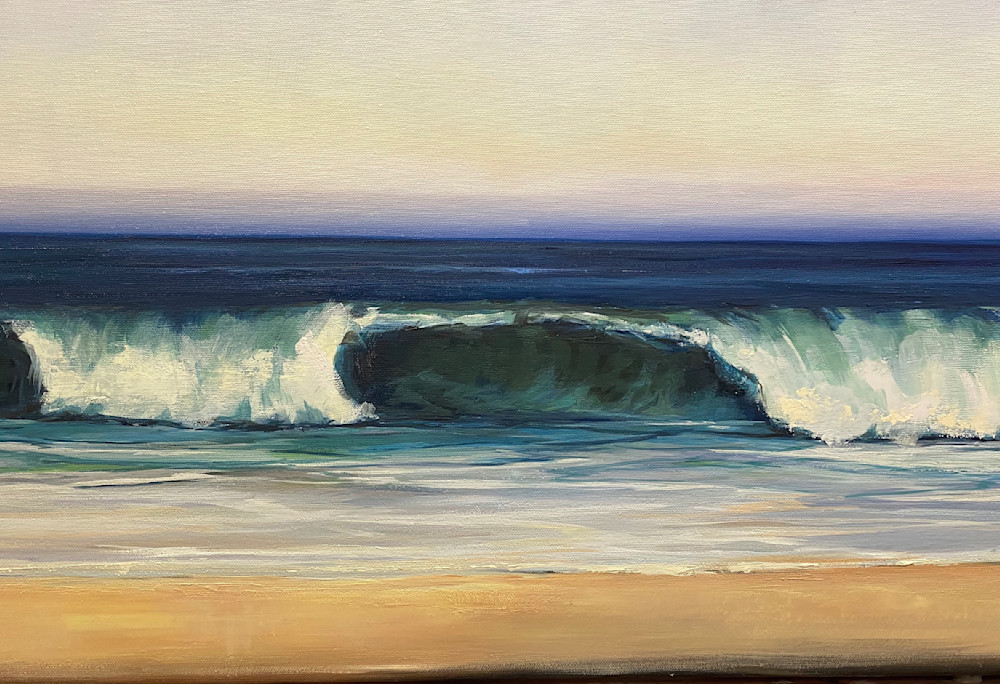 Wash Over | Contemporary Realism Ocean Wave Fine Art Print