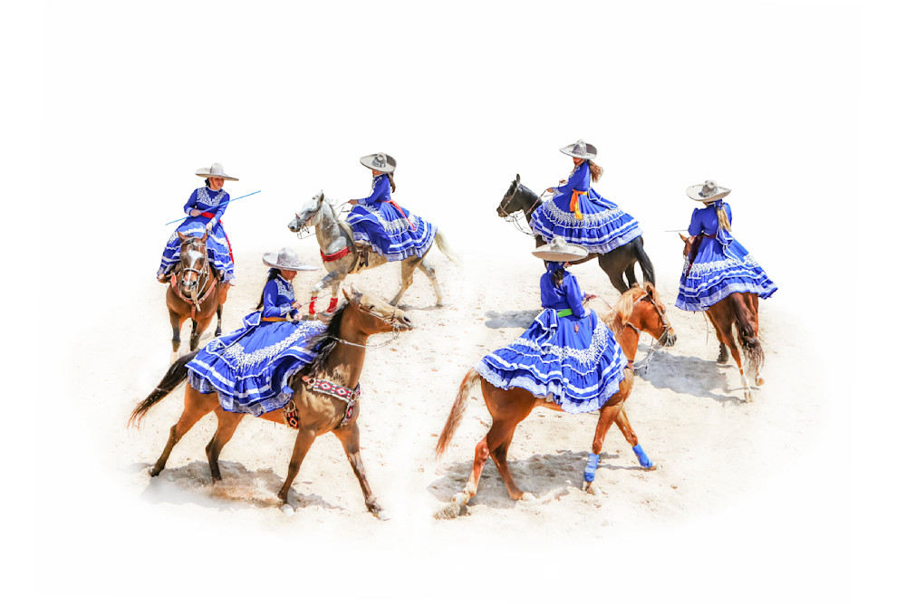 Escaramuza Azul Photography Art | liliannastory