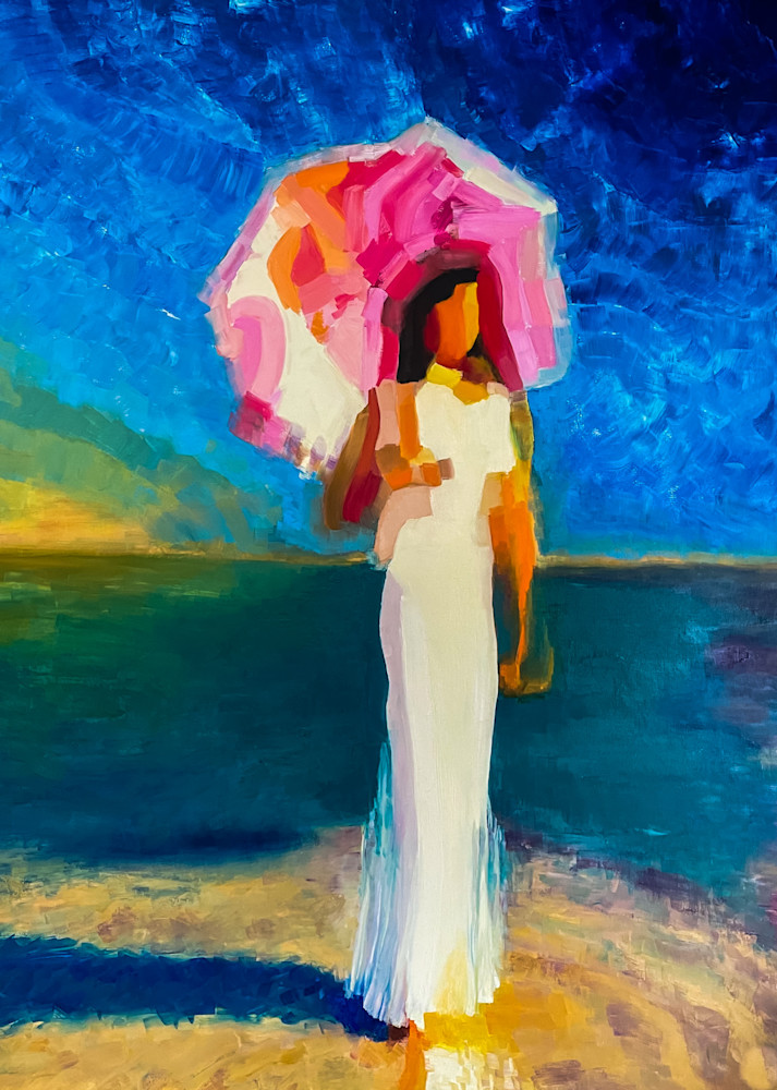 Umbrella Girl Art | Dave Fox Studios